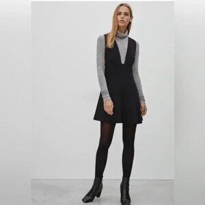 Aritzia Wilfred Montburn Black Mini Dress- Size 00